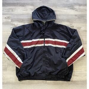 Vintage North Crest Men’s XL Ski/Snow Jackets Insulated Black/Red/White